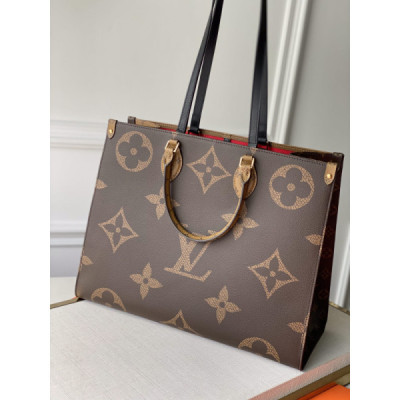 Louis Vuitton Onthego Handbag-41*34*19CM(Black strap&NO BOX)