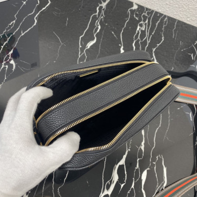 Prada Leather Cross-Body Bag-1BH082-22X15X9CM