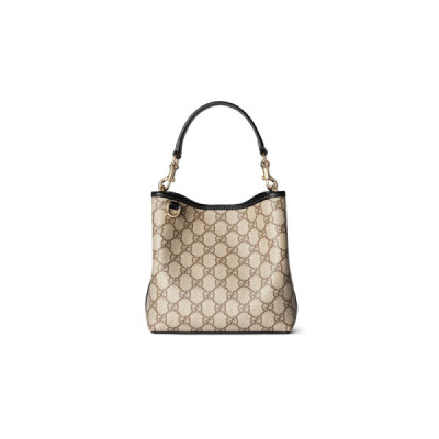 GUCCI GG EMBLEM SMALL BUCKET BAG 815118 (19*18*11cm)