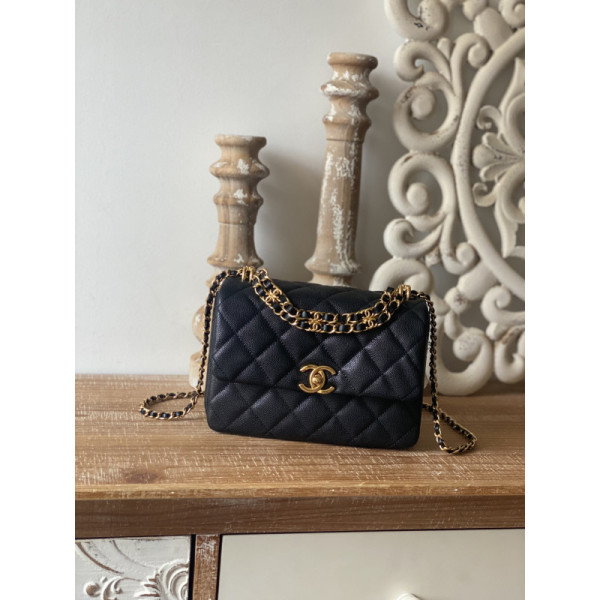 Ch@nel Flap Bag-13*20*9.5CM