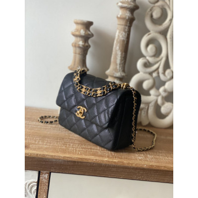 Ch@nel Flap Bag-13*20*9.5CM