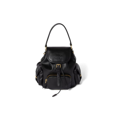 MIU MIU LEATHER BACKPACK 5BZ043 (22*18*11.5cm)
