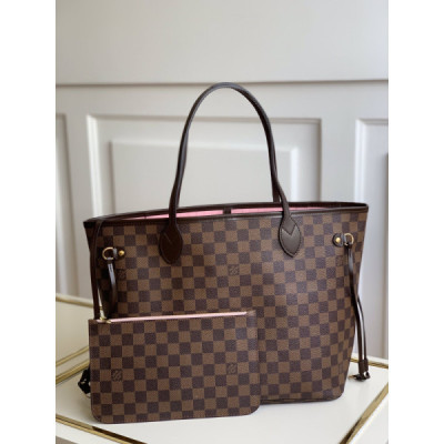 Louis Vuitton Neverfull MM (Pink Inside) -32*29*17CM