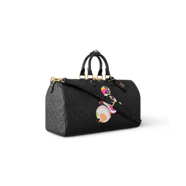LOUIS VUITTON MURAKAMI LV X TM KEEPALL BANDOULIÈRE 45 M13761 (45*27*20cm)