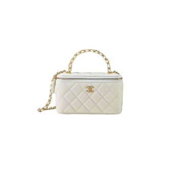 CH@NEL MASTER CRYSTALS TOP HANDLE VANITY (17*9.5*8cm)