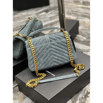 YS L Monogram College Bag-24*17*7CM