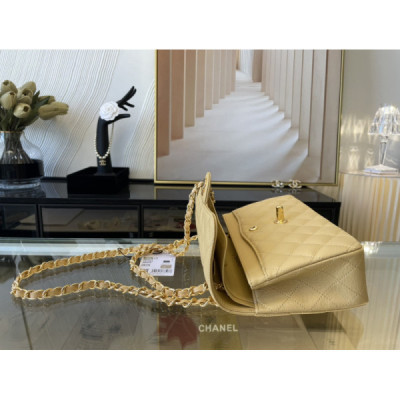 Ch@nel Flap Bag-Caviar-23CM