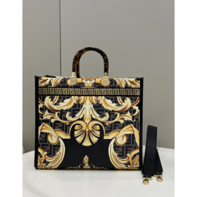 Fendi & Versace Tote-36*17*31CM