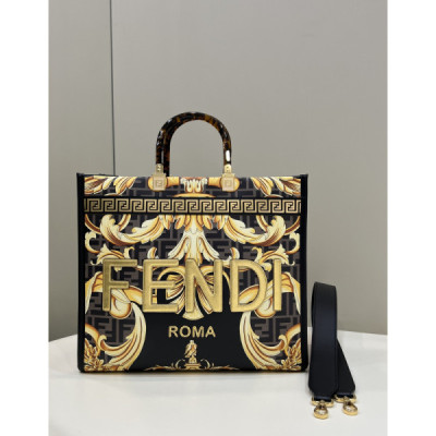 Fendi & Versace Tote-36*17*31CM