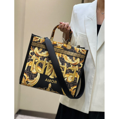Fendi & Versace Tote-36*17*31CM