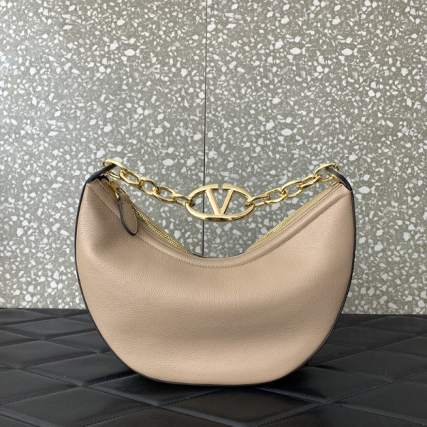 Valentino Garavani Vlogo MoonHobo Tote-29x23x11CM