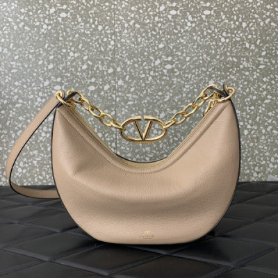 Valentino Garavani Vlogo MoonHobo Tote-29x23x11CM