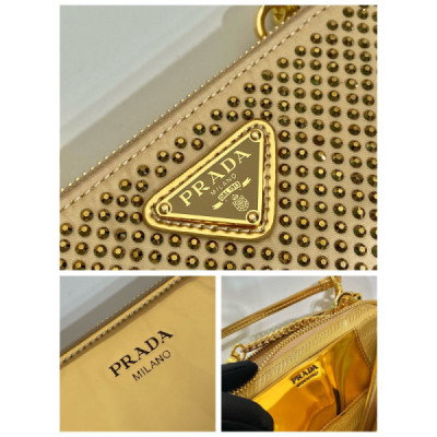 Prada 1NR015 Double Triangle Bag -15*10*5CM