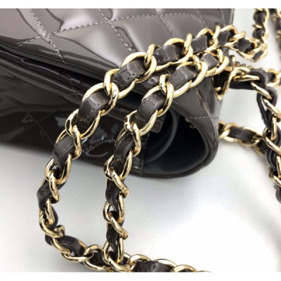 Ch@nel Flap Bag-Gold Hardware-30CM