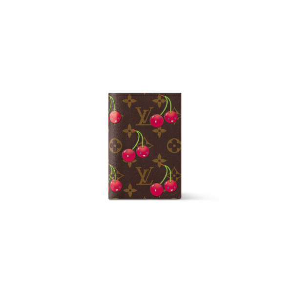 LOUIS VUITTON FUNDA DE PASAPORTE LV x TM(14*2.2*10cm)