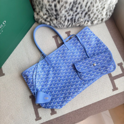 Goyard Fuchsia Pink Reversible St. Louis Tote Bag-34X15X28CM