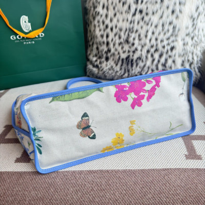 Goyard Fuchsia Pink Reversible St. Louis Tote Bag-34X15X28CM