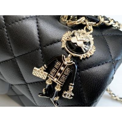 Ch@nel Flap Bag-20*13*9CM