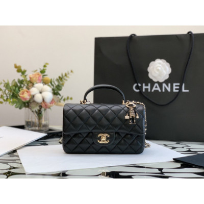 Ch@nel Flap Bag-20*13*9CM