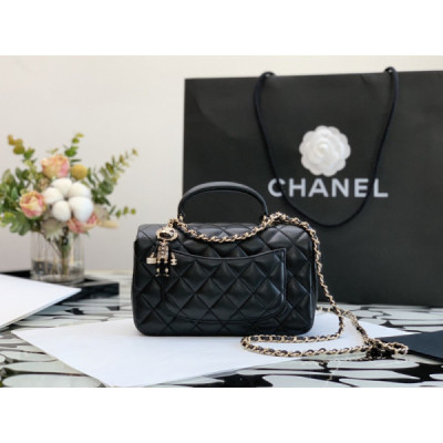 Ch@nel Flap Bag-20*13*9CM