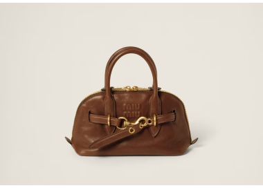 MIU MIU AVENTURE MINI NAPPA LEATHER BAG 5BP090 (21*13.2*8cm)