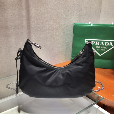 Prada Hobo Bag-1BH172 -24*16*7CM