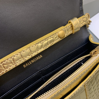 Balenciaga Hourglass Wallet On Chain-19*4*12CM
