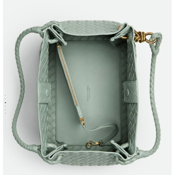 BOTTEGA VENETA Large Parachute intrecciato leather shoulder bag