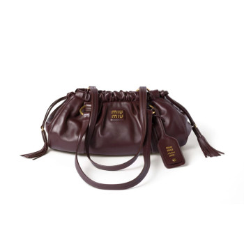 MIU MIU JOIE NAPPA LEATHER BAG