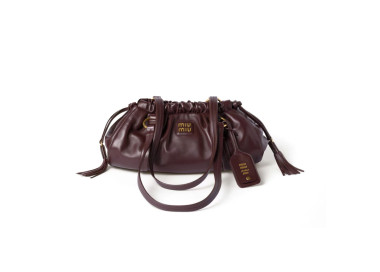 MIU MIU JOIE NAPPA LEATHER BAG