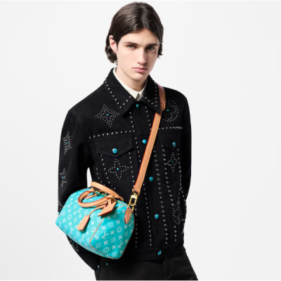 LOUIS VUITTON SPEEDY P9 BANDOULIÈRE 25 Turquoise