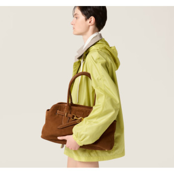 Miu Miu Aventure suede bag