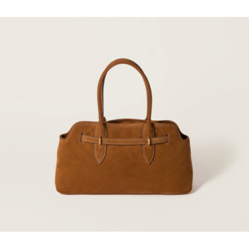 Miu Miu Aventure suede bag