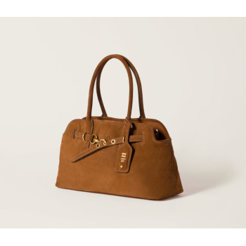Miu Miu Aventure suede bag