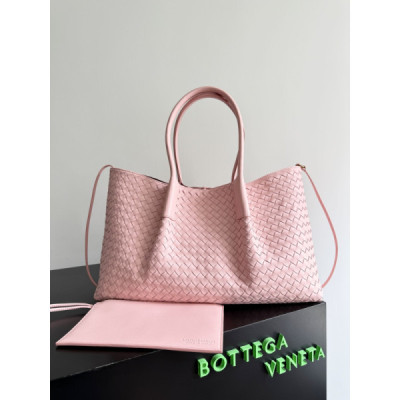 Bottega Veneta Burgundy Pinacoteca Reversible Tote -43*23*17.5CM