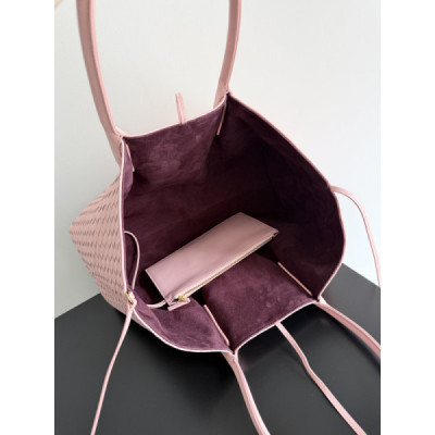 Bottega Veneta Burgundy Pinacoteca Reversible Tote -43*23*17.5CM