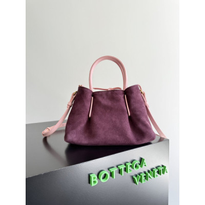 Bottega Veneta Burgundy Pinacoteca Reversible Tote -24*15*12CM