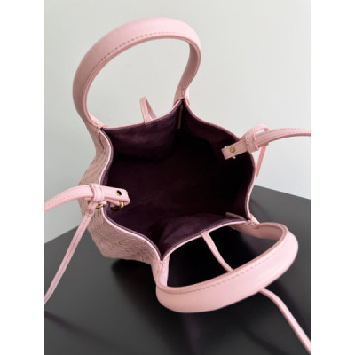 Bottega Veneta Burgundy Pinacoteca Reversible Tote -24*15*12CM