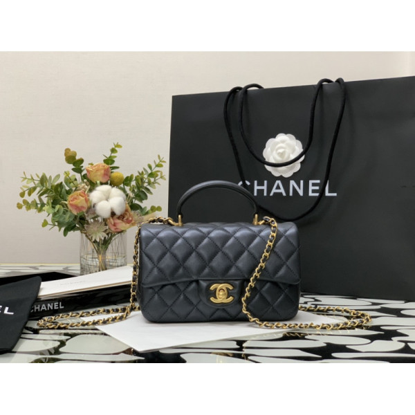 Ch@nel Flap Bag-20*13*9CM