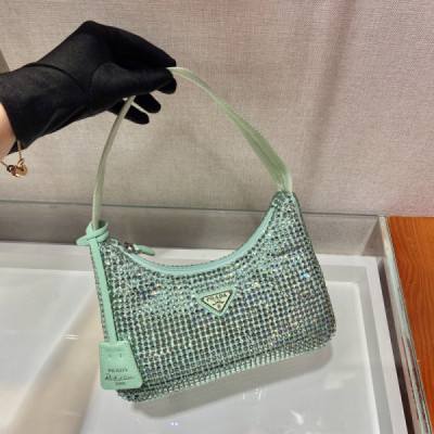 Prada Nylon 1NE515 Hobo Bag-23*14*5CM