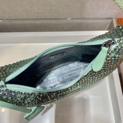 Prada Nylon 1NE515 Hobo Bag-23*14*5CM