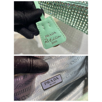 Prada Nylon 1NE515 Hobo Bag-23*14*5CM