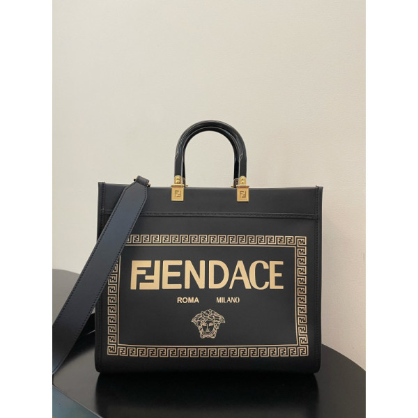 Fendi & Versace Tote-36*17*31CM