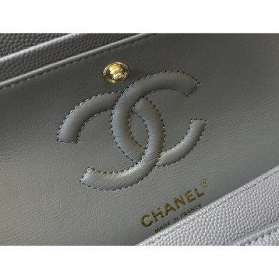 Ch@nel Flap Bag-Caviar-23CM