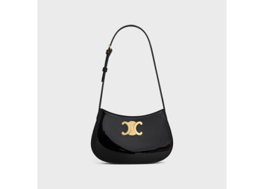CELINE MEDIUM TILLY BAG in PATENT CALFSKIN