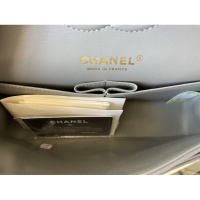 Ch@nel Flap Bag-Caviar-23CM