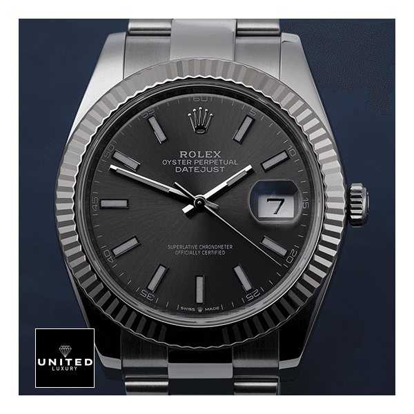 Rolex Datejust Grey Dial Replica