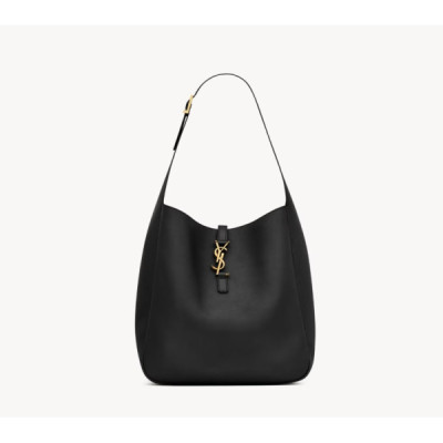 YSL Le 5 à 7 supple in grained leather