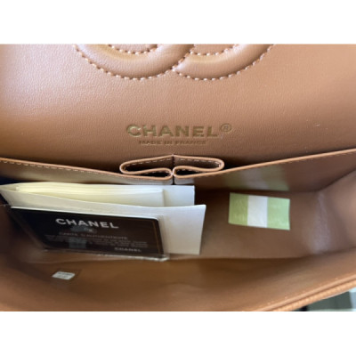 Ch@nel Flap Bag-Caviar-23CM