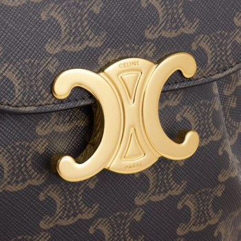 Teen Celine Lulu IN TRIOMPHE CANVAS AND CALFSKIN